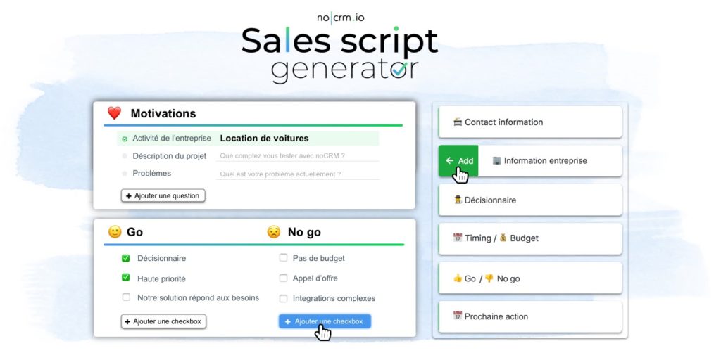 Sales Script Generator